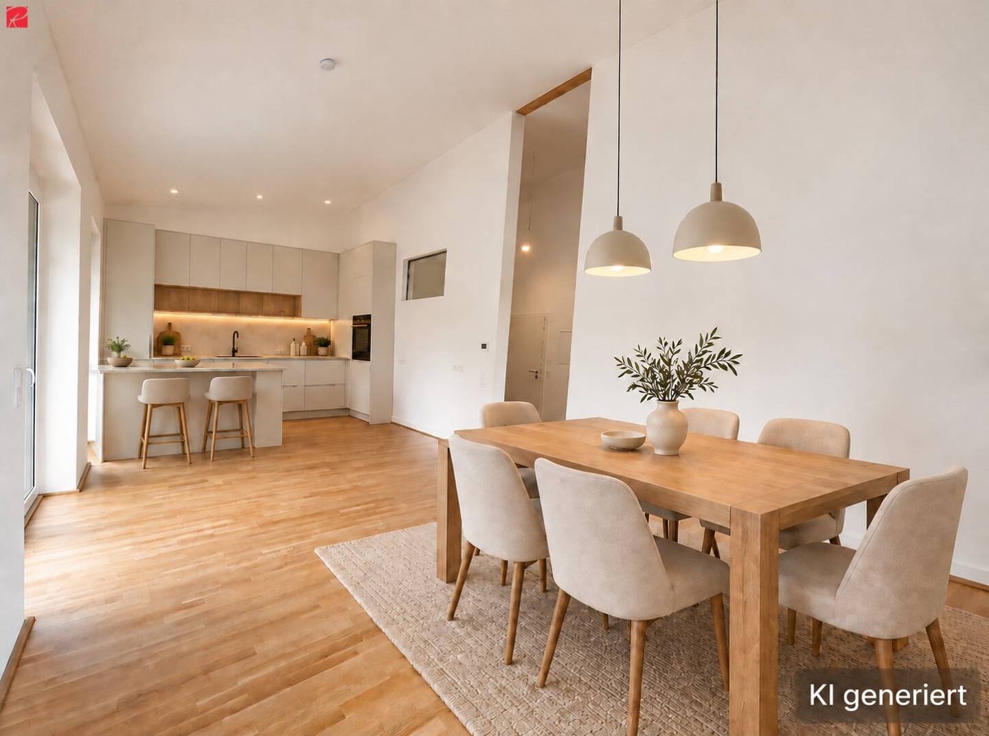 Bright first occupancy with large balcony &amp; carport