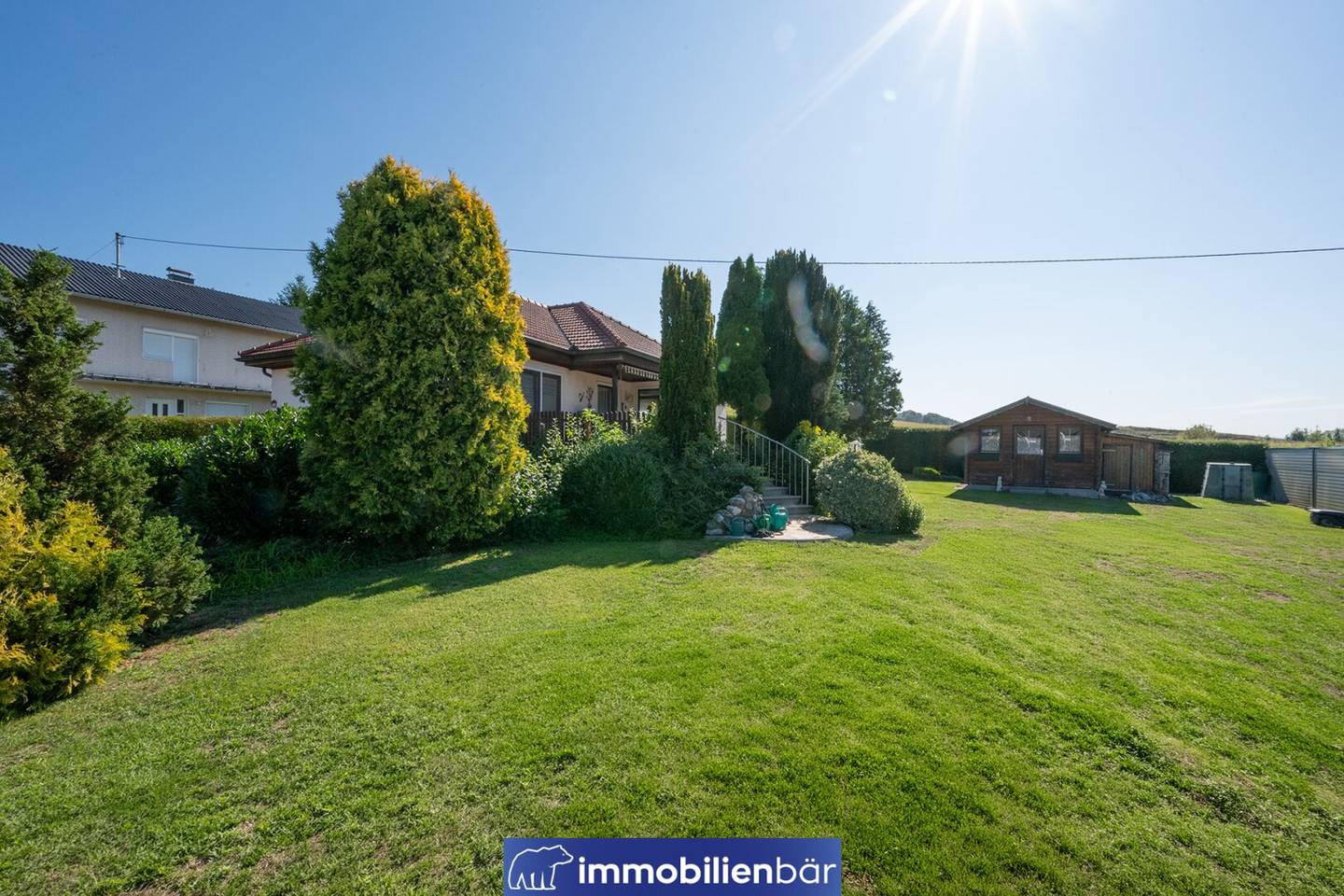 Wohnen im Grünen mit viel Platz und Privatsphäre – Bungalow in Mittergallsbach