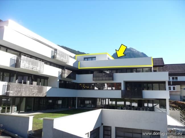 Apartment with wellness area and large terrace