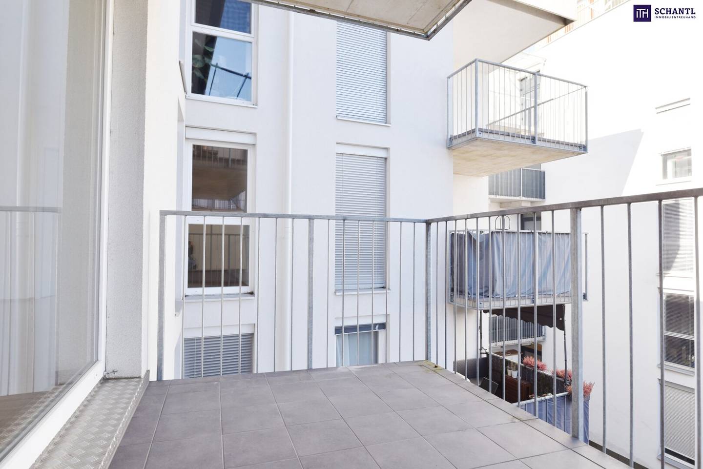 Sparen mit Erdwärme: Helle, ruhige Eckwohnung im Innenhof in Graz