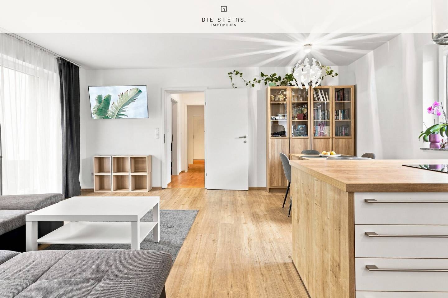Modernes Familienidyll: 4-Zimmer-Gartenwohnung mit Terrasse &amp; Grünblick