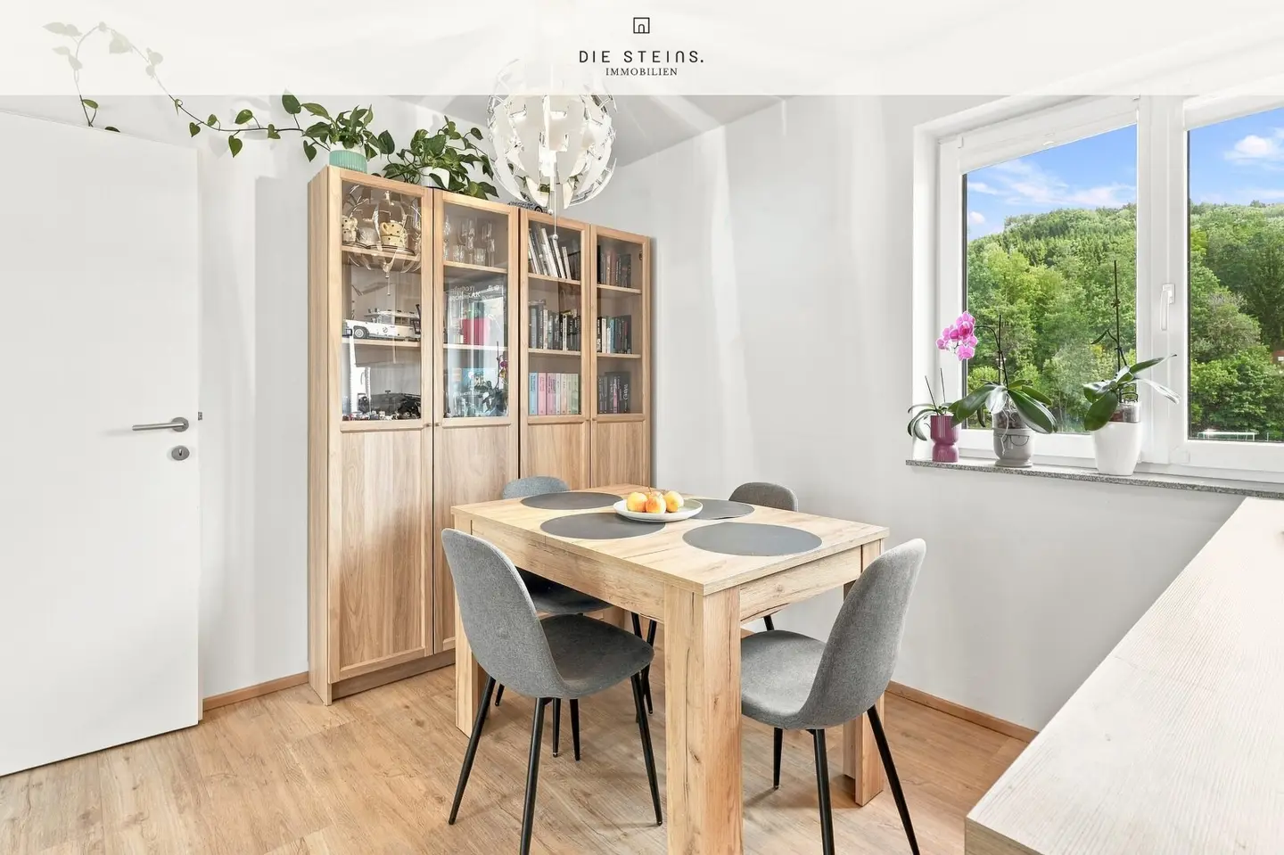 Modernes Familienidyll: 4-Zimmer-Gartenwohnung mit Terrasse & Grünblick