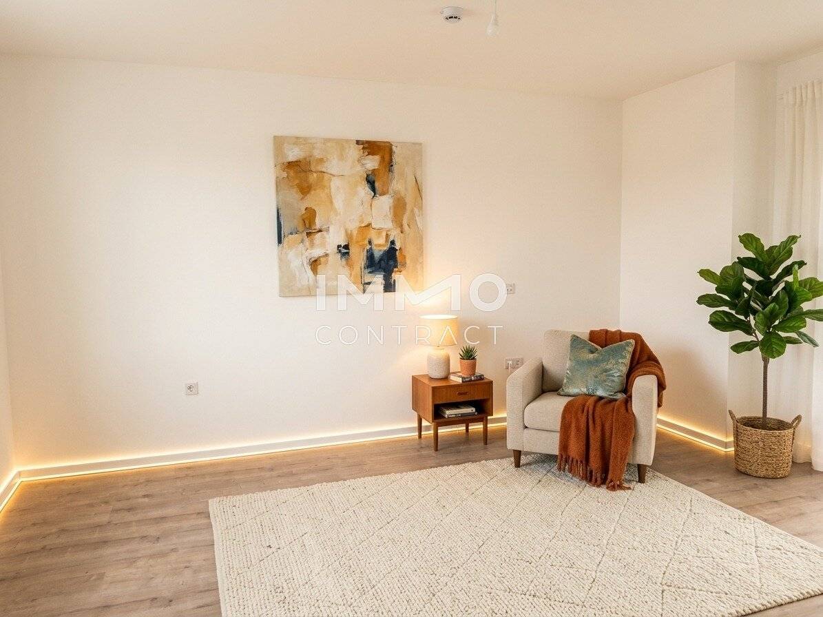 Roof terrace apartment in quiet location