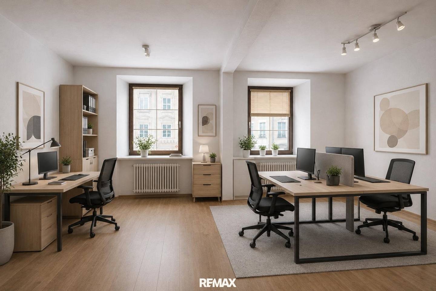 TOP Gelegenheit: Einzel- oder Gemeinschafts-Büro oder -Praxisräume - am Marktplatz in Lambach