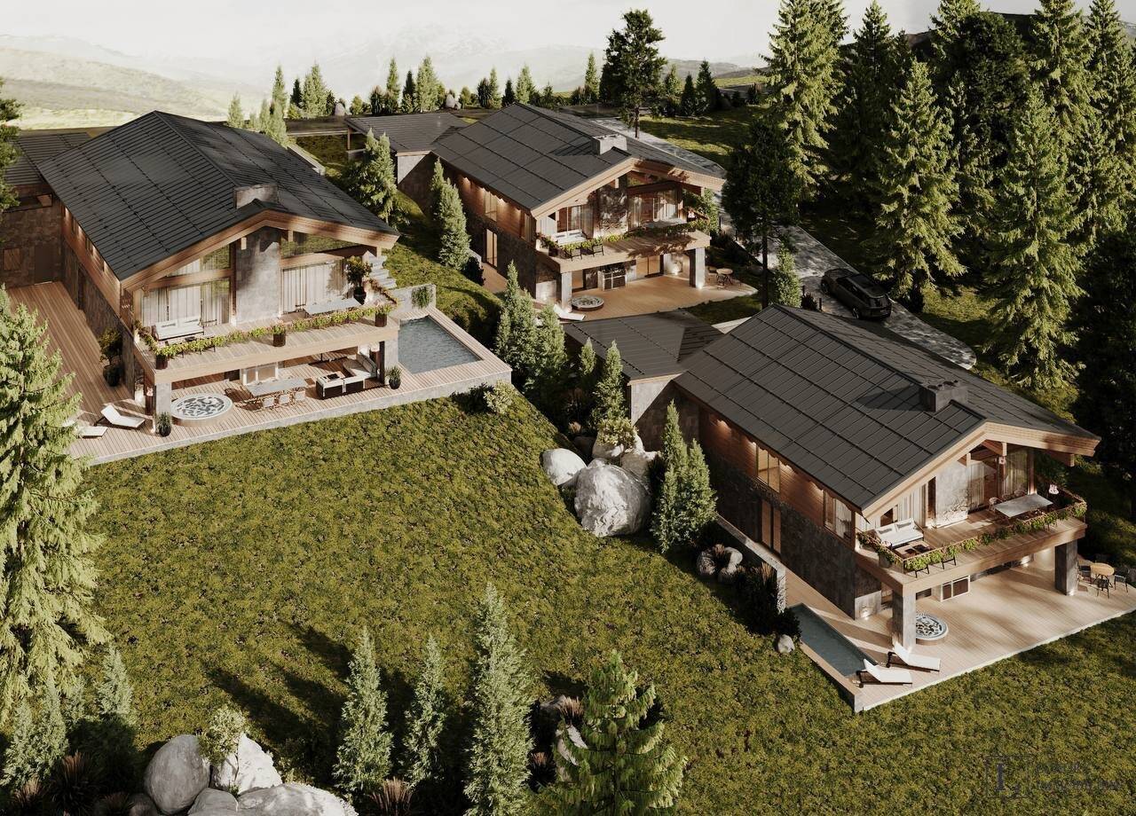 Privates Alpenchalet mit Pool, Wellnessbereich und Bergblick