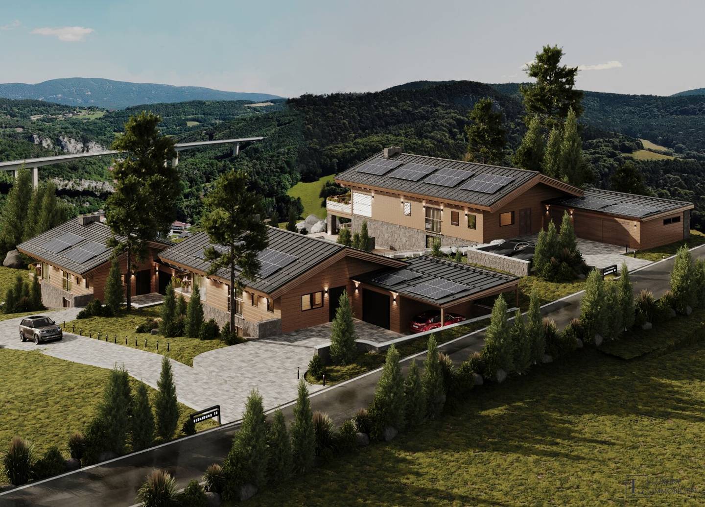 Privates Alpenchalet mit Pool, Wellnessbereich und Bergblick