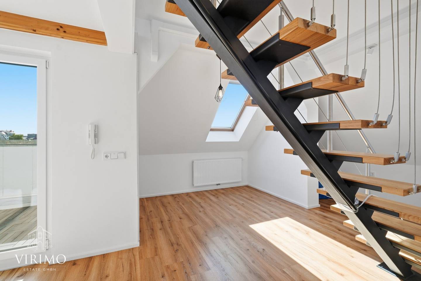 Vermietete Maisonette-Wohnung mit Balkon, Garten, Klimaanlage &amp; Stellplatz in Wels