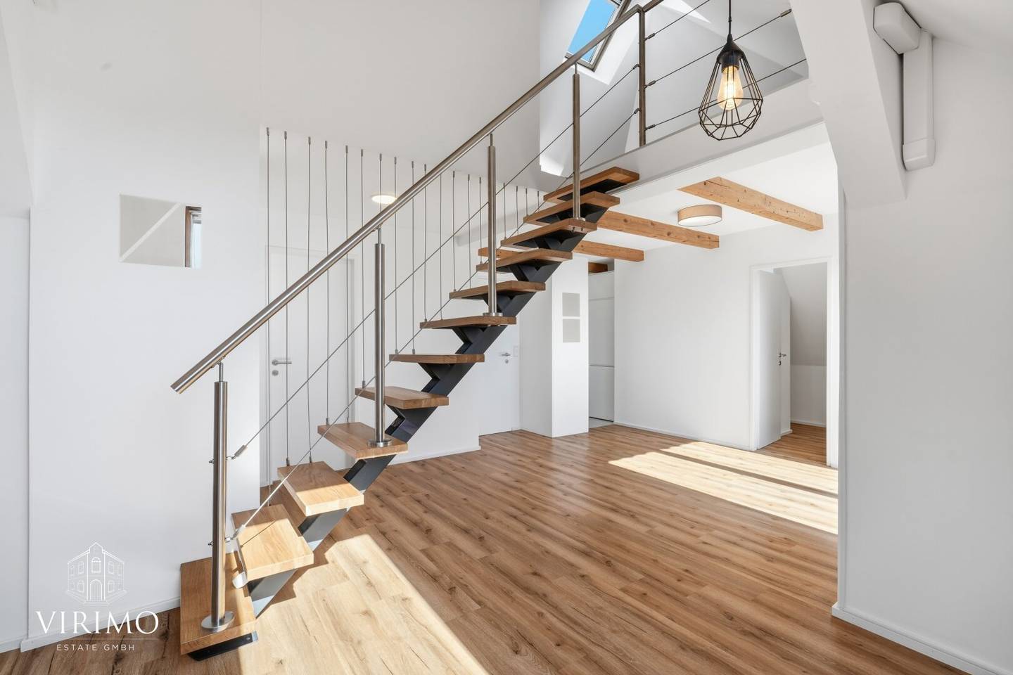 Vermietete Maisonette-Wohnung mit Balkon, Garten, Klimaanlage &amp; Stellplatz in Wels