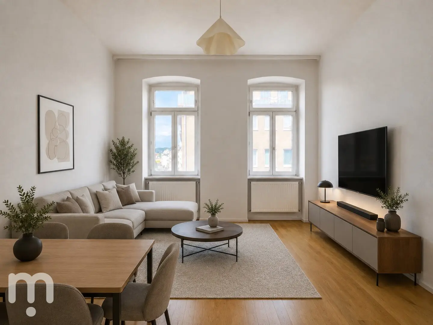 3-ZIMMER-ALTBAU in 1160 Wien – großzügiger Grundriss &amp; geplanter Hofbalkon