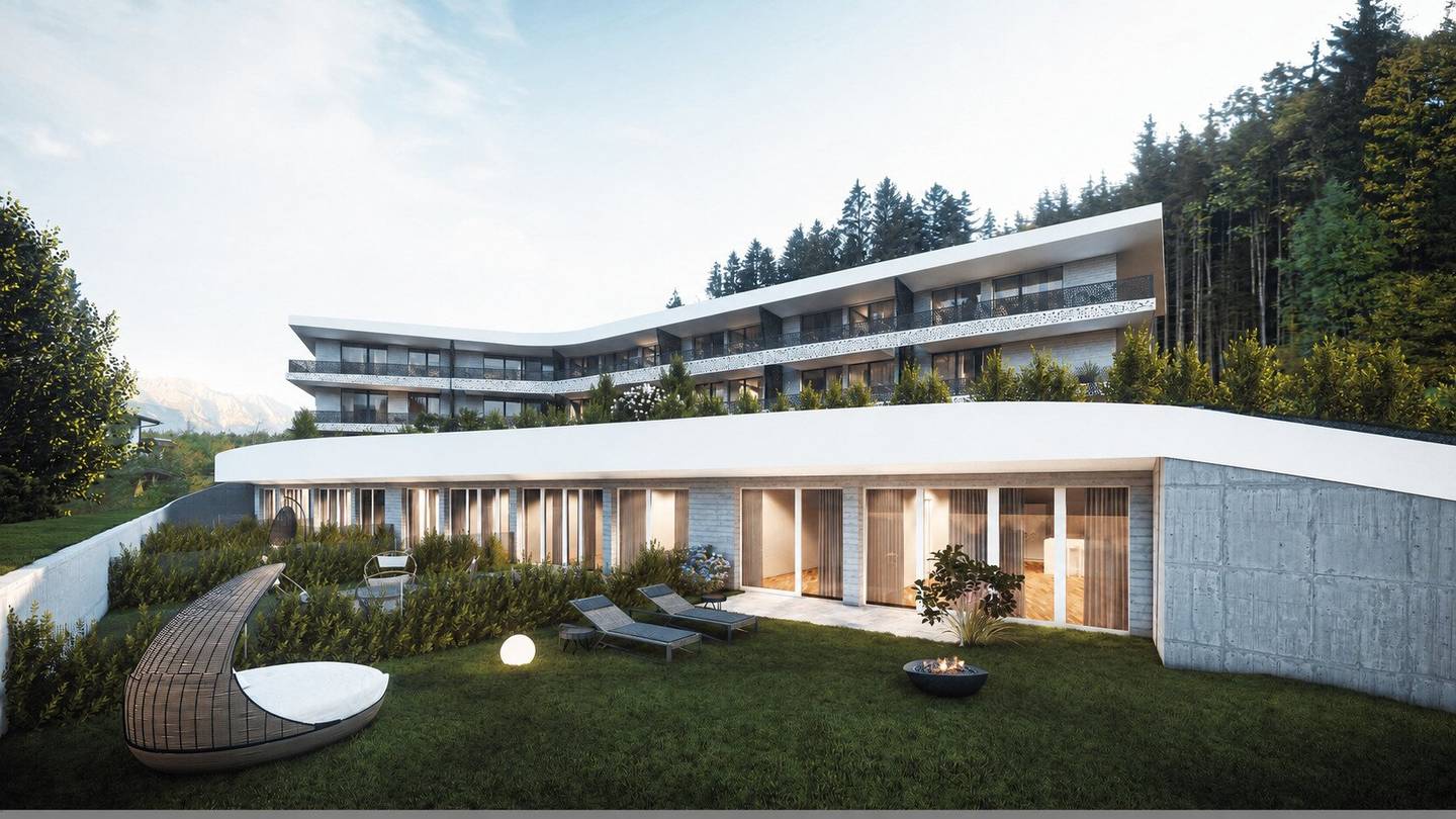 ÈVOLUER - Großzügig dimensionierte 2-Zimmer-Garten-Wohnung