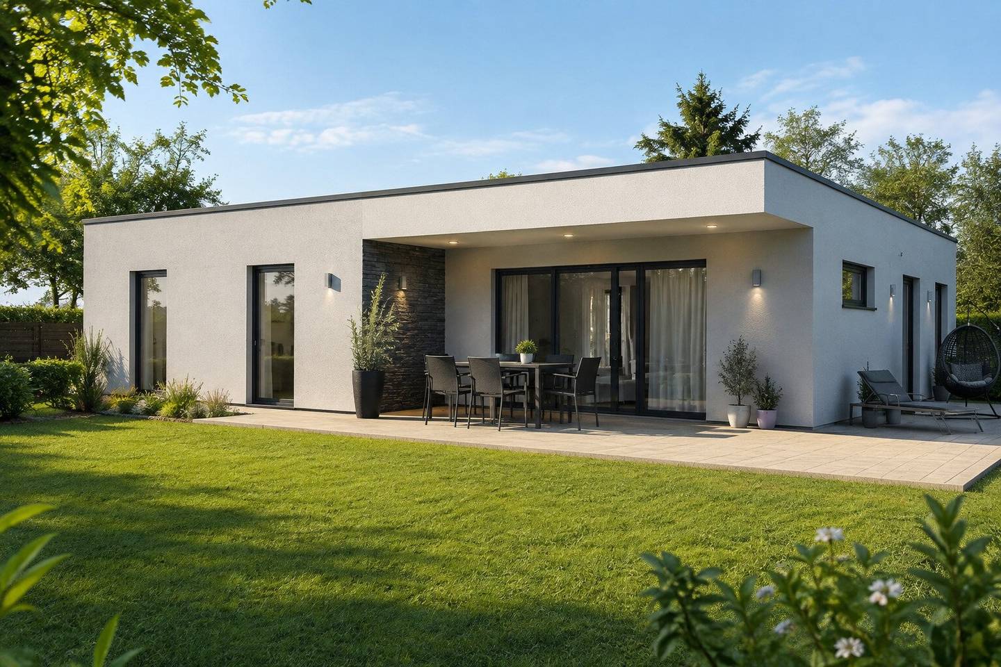 Haus &amp; Grundstück zum Gesamtpreis- 80m² Bungalow in Mattersburg zu verkaufen - BELAGSFERTIG - BAUPROJEKT