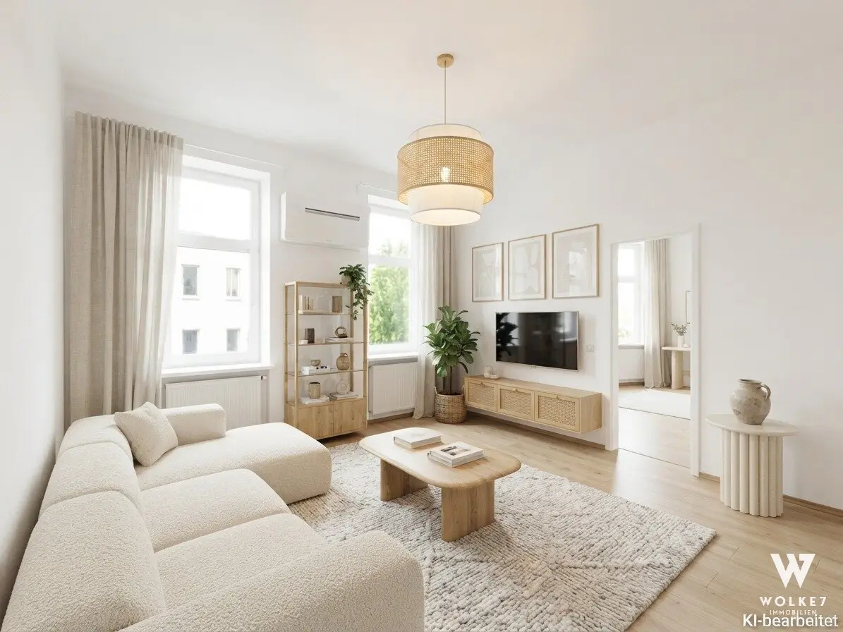 Klimatisierte 3-Zimmer Wohnung im 2. Liftstock | nahe U1 Troststraße