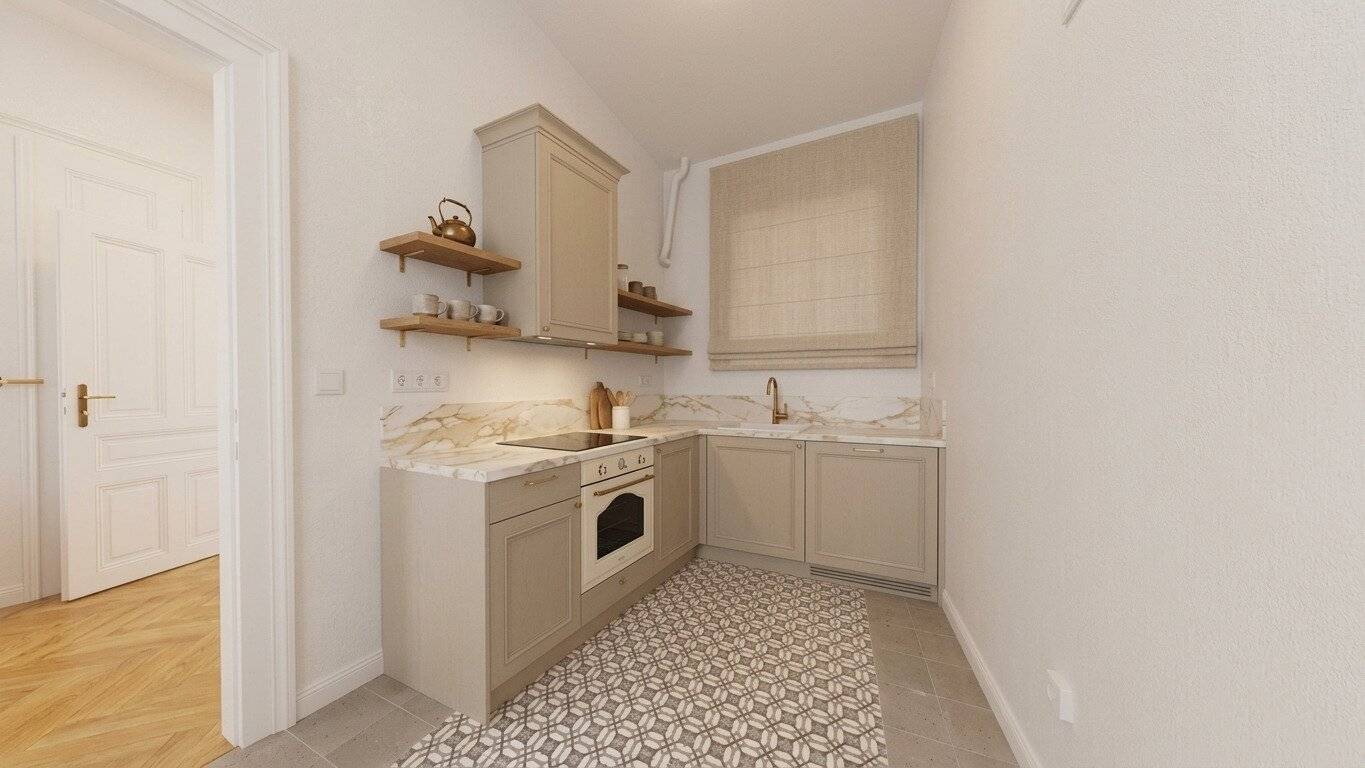 Urban living with style – modern 4-room period apartment in the 4th district