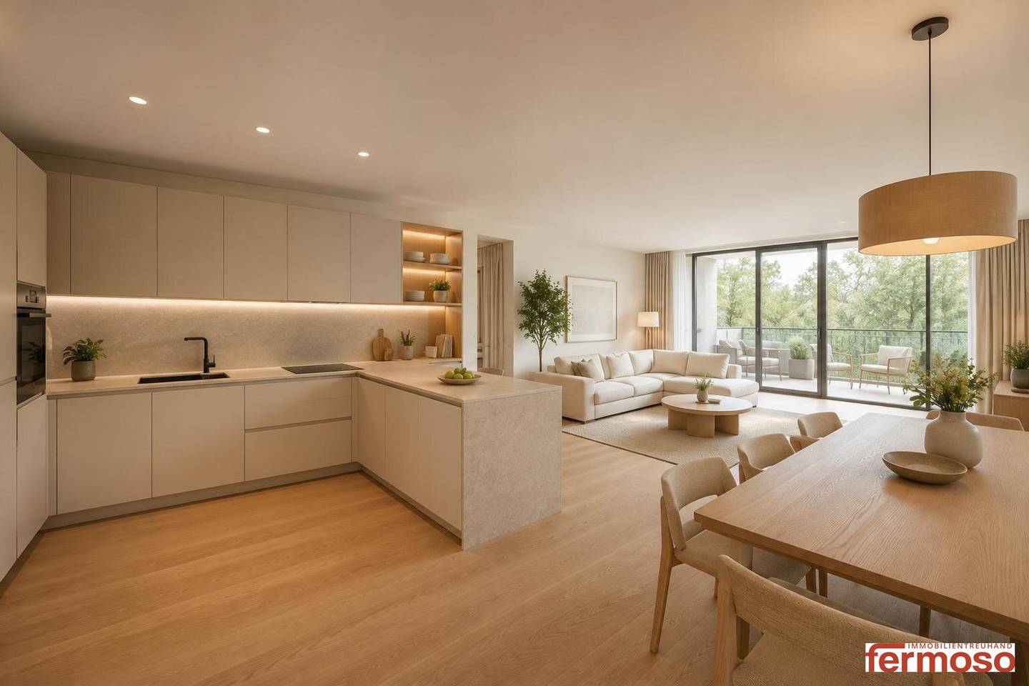 Luxury first occupancy in the 21st district, 4 rooms, 2 master bedrooms &amp; 2 balconies