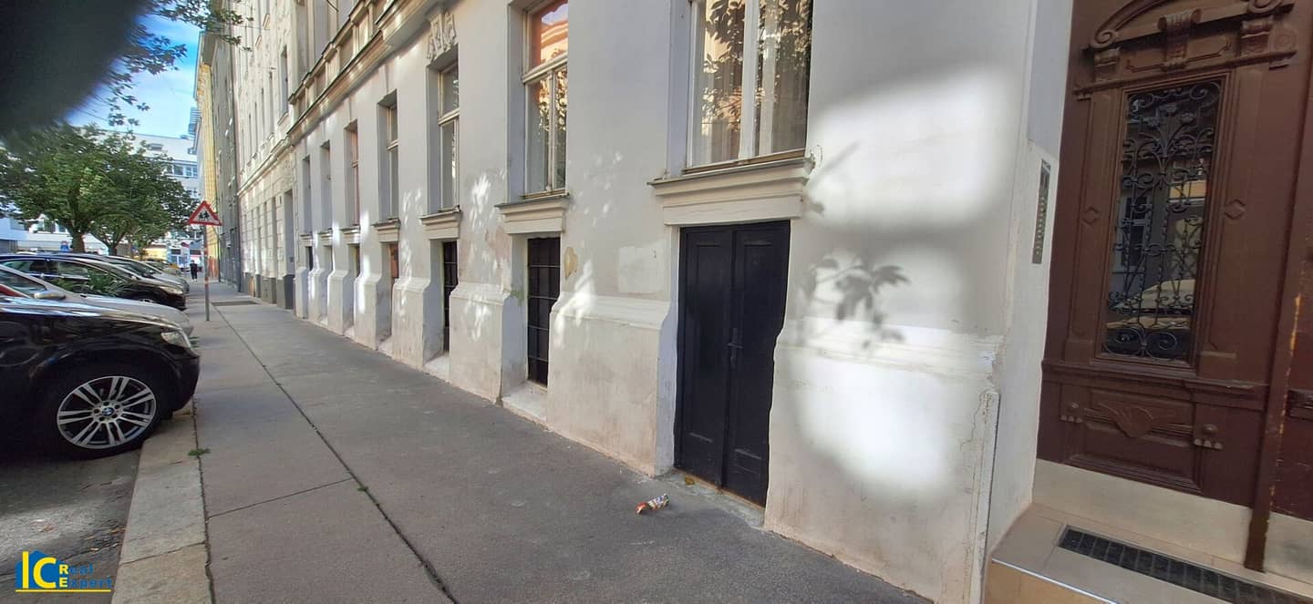 Basement commercial space, branch-free, with office on raised ground floor