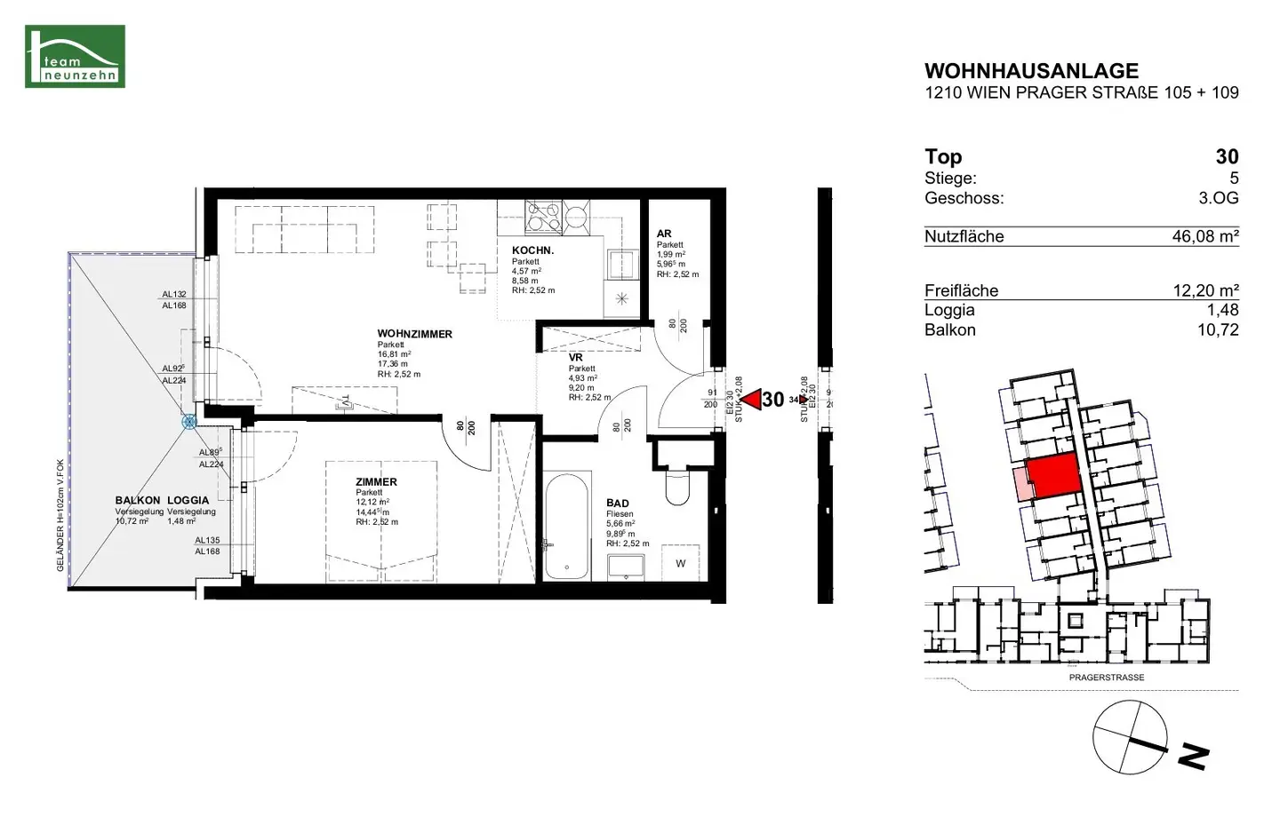 Ihr neues Zuhause in Floridsdorf – Top Lage Prager Straße - JETZT ANFRAGEN!