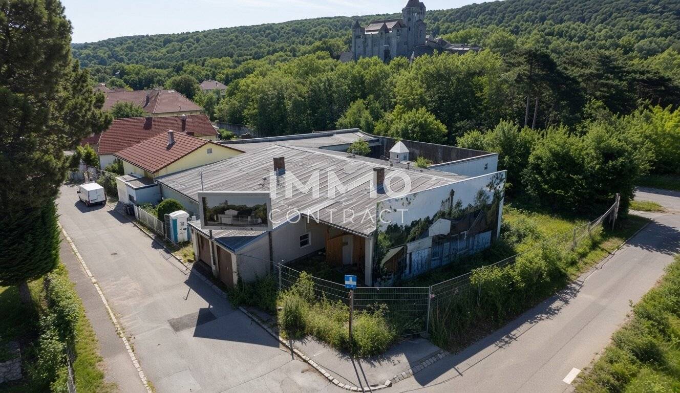 Villa am Fuße der Burg Liechtenstein I Raum für neue Ideen I Generalsanierungsbedürftiges Haus/Villa auf einem Eckgrund