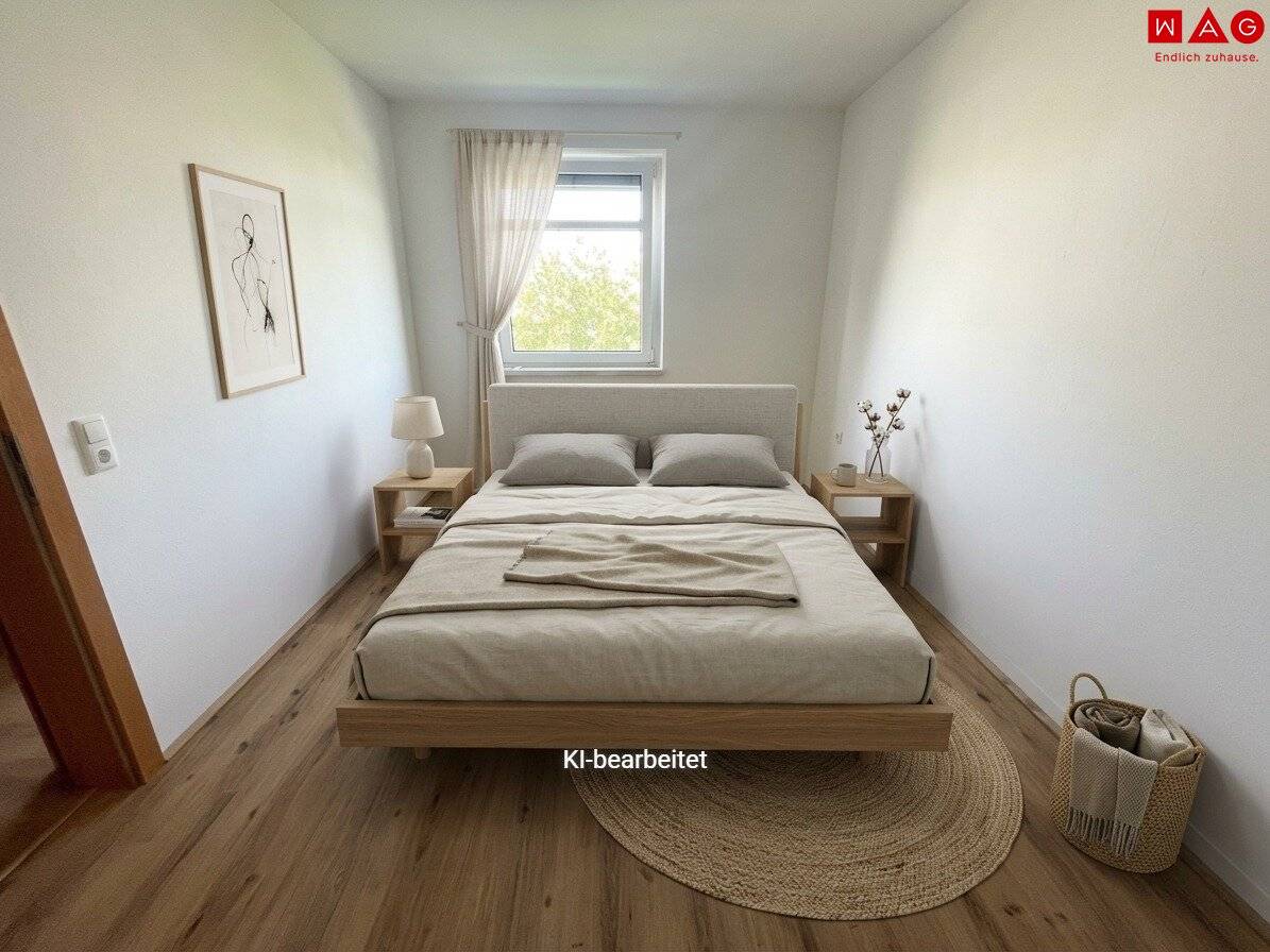 Green idyllic living in the popular district Oed Nice and modernly laid-out apartment currently undergoing renovation