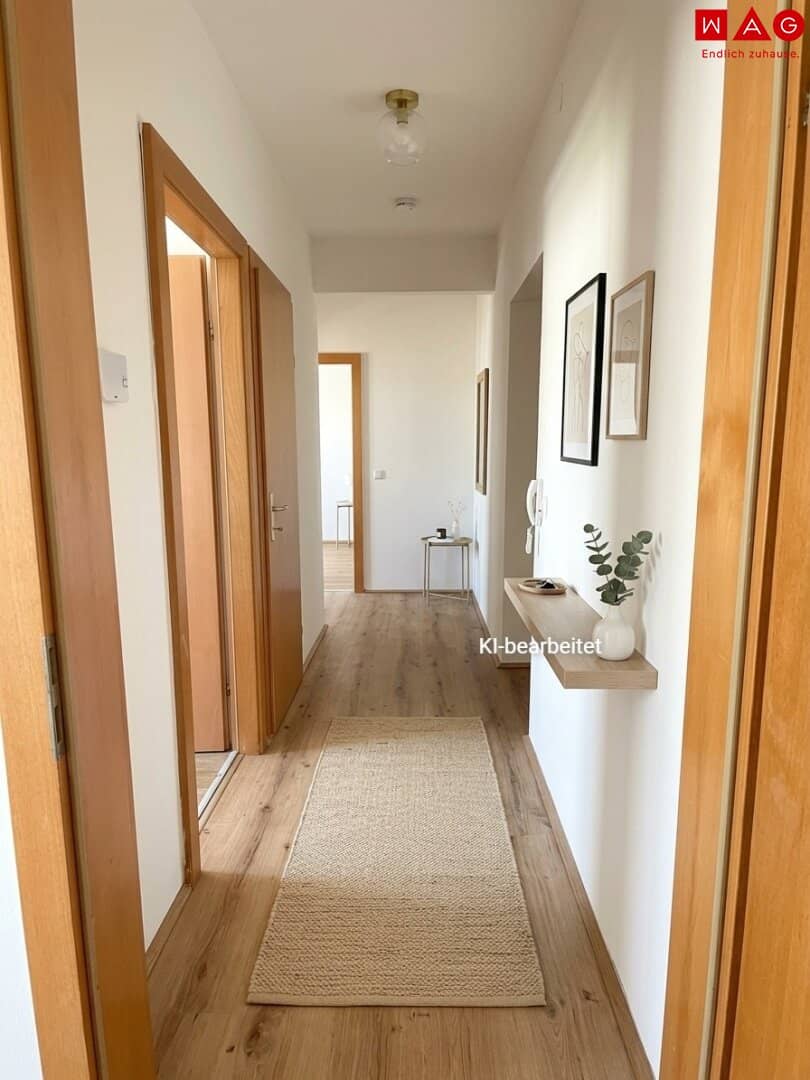 Green idyllic living in the popular district Oed Nice and modernly laid-out apartment currently undergoing renovation