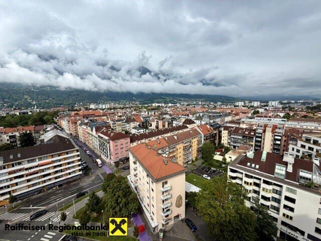 Perfectly laid out 3-room rental apartment with dream view from the 13th floor