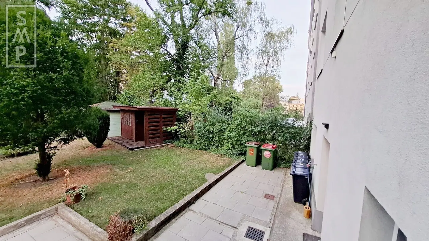 Seltene Gewerbeeinheit mit eigenem Gartenanteil in Hietzing (ca. 24 m²) – Unbefristet vermietet