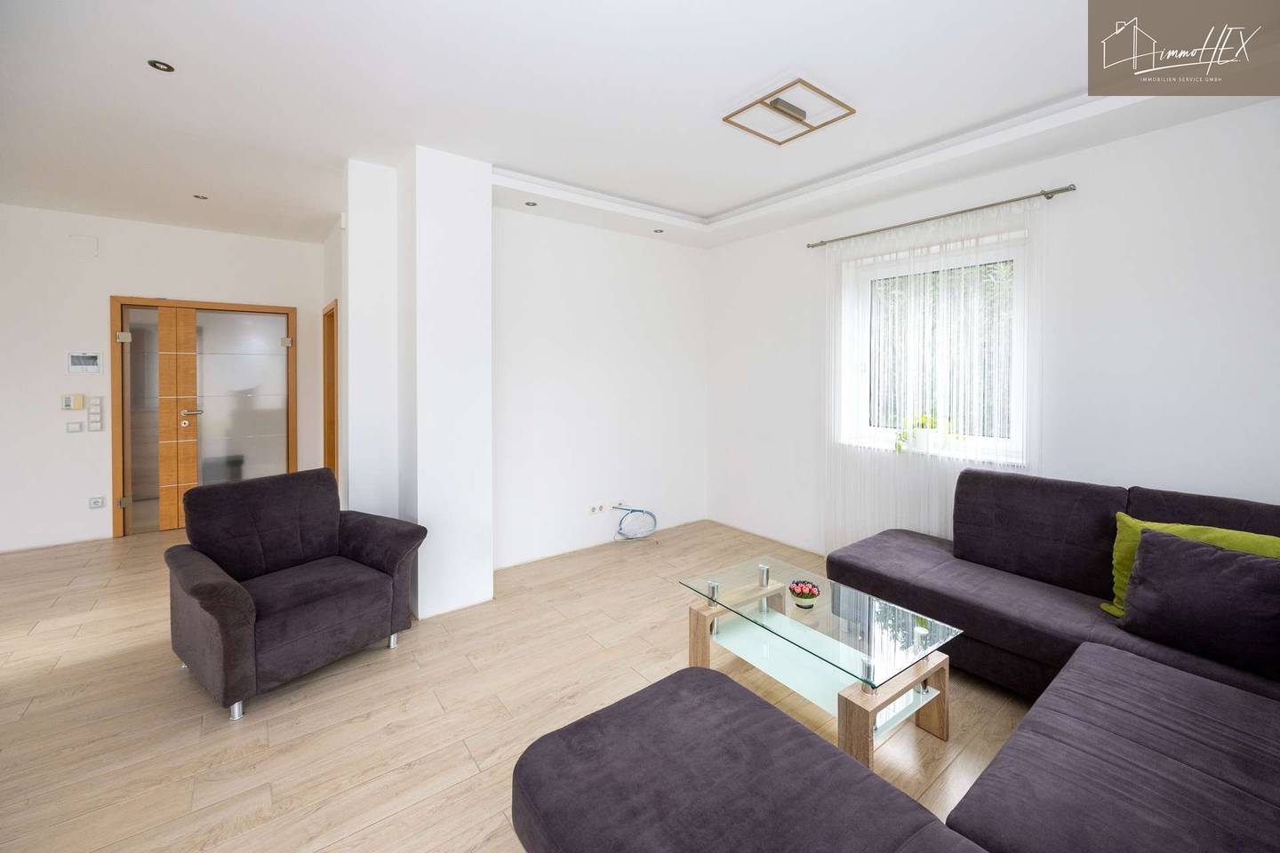 Familienwohnung mit Fußbodenkühlung und Garten