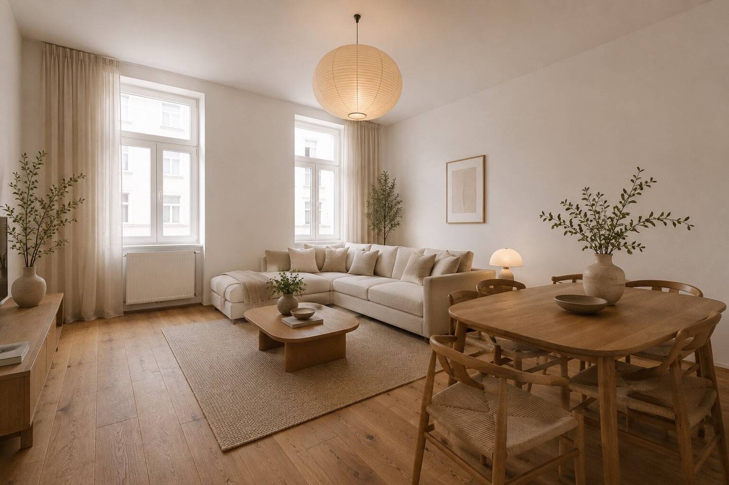 TOP AUFTEILUNG | Sanierter 2-Zimmer-Altbau