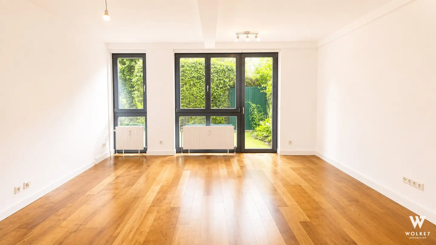 Traumhafte Maisonette mit ca. 123 m² | 2 bis 4 Zimmer möglich | Eigengarten | Tiefgarage