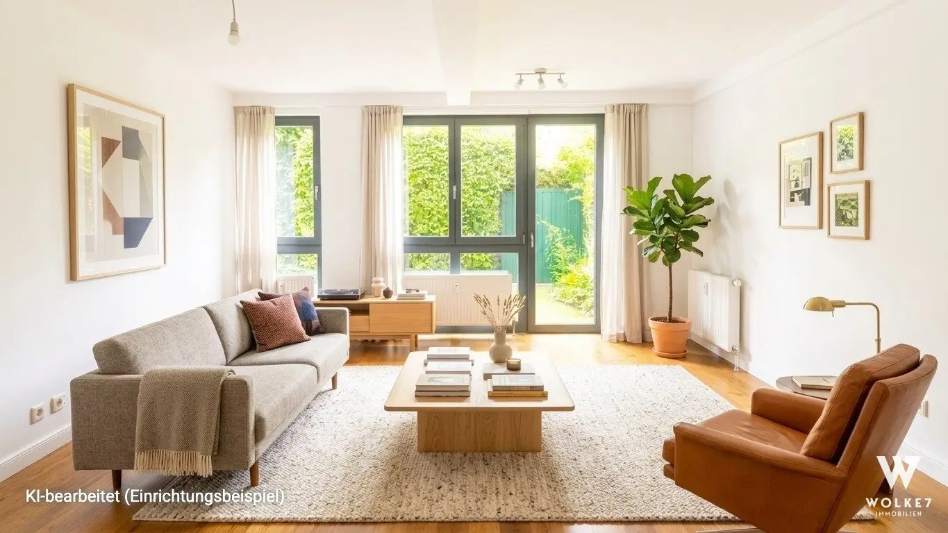 Traumhafte Maisonette mit ca. 123 m² | 2 bis 4 Zimmer möglich | Eigengarten | Tiefgarage