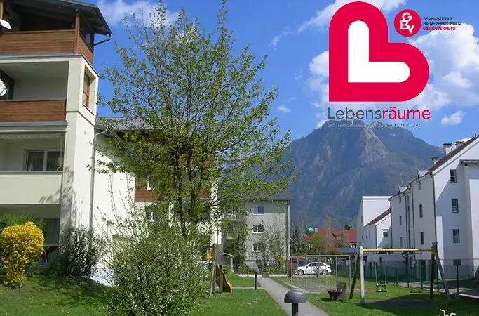 Beautiful 3-room apartment in Ebensee with loggia and underground parking space WITHOUT ELEVATOR