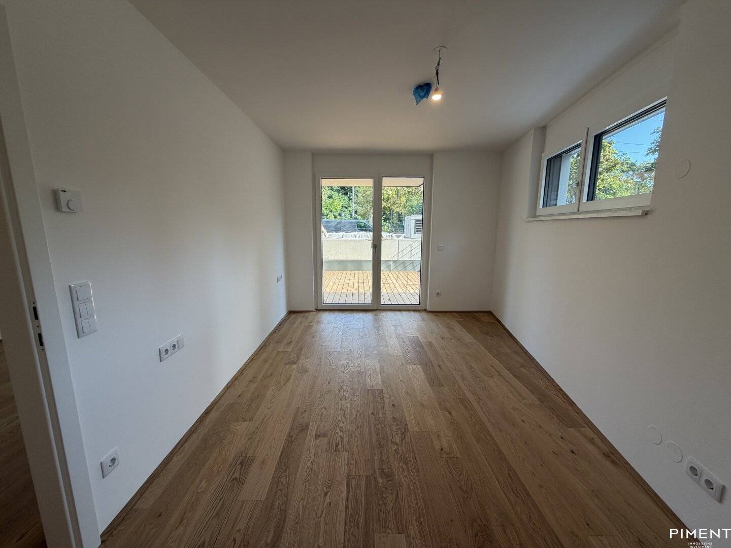 First occupancy 2-room ground floor apartment in new development project 2 outdoor areas
