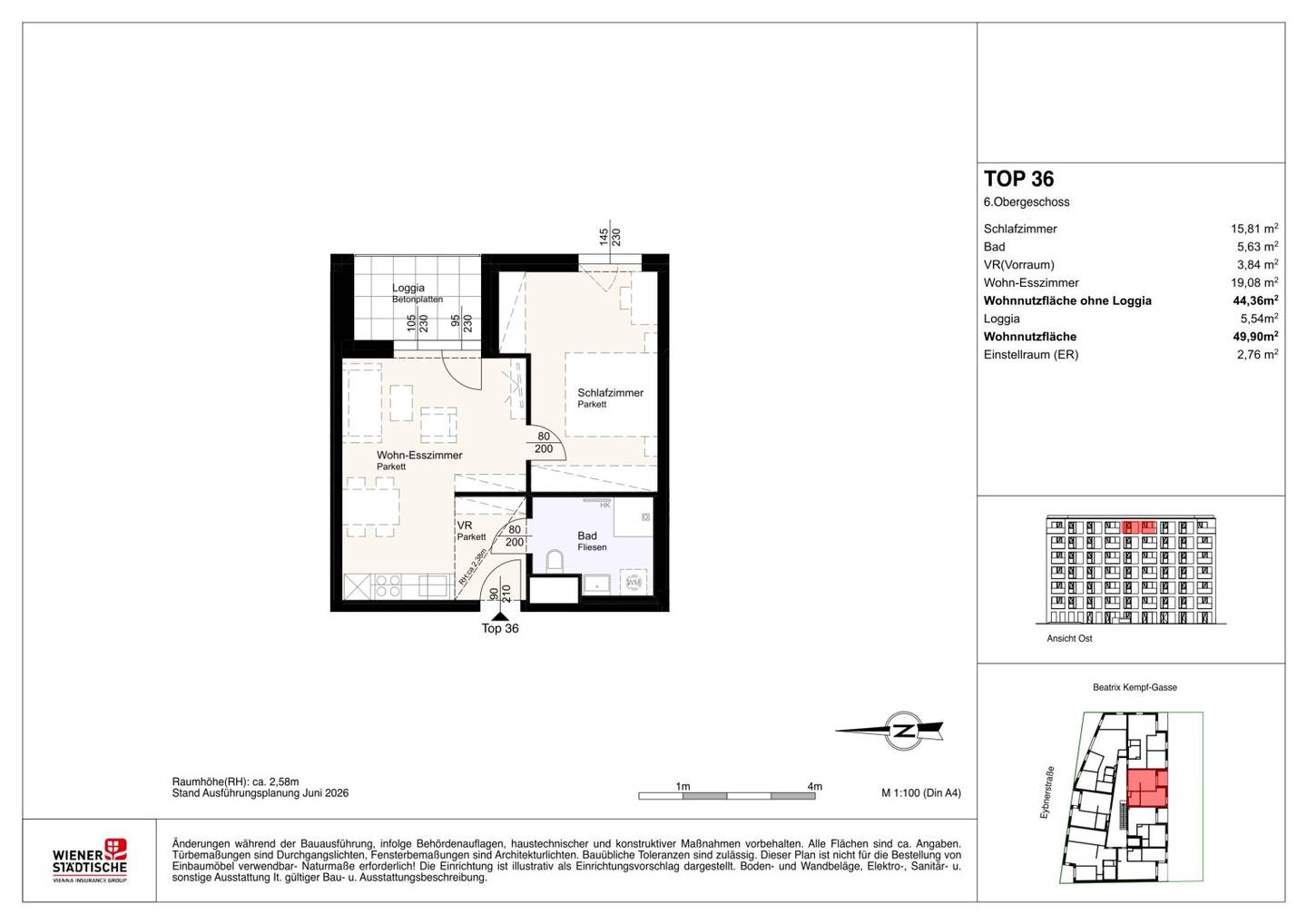 Privately financed rental apartments including kitchen - first occupancy - near city centre