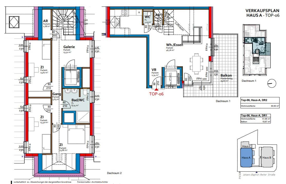 Traumhafte 4-Zimmer-Etagenwohnung in Linz – Erstbezug mit Terrasse und Garage!