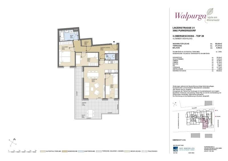 The project "WALPURGA | " Idyll at the Vienna Woods