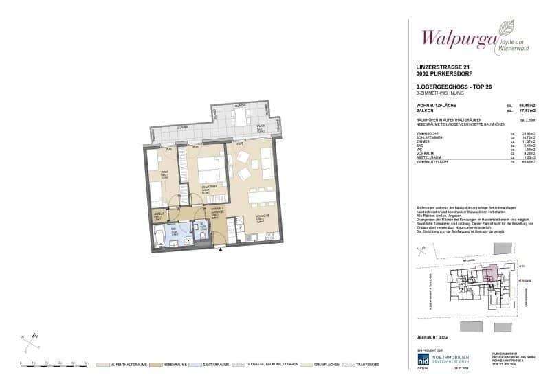 The project "WALPURGA | " Idyll at the Vienna Woods