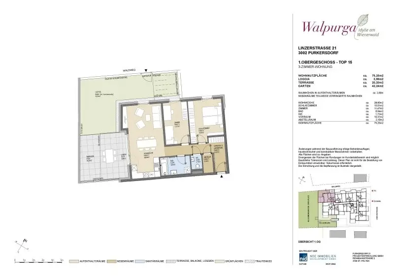 The project WALPURGA | Idyllic by the Wienerwald