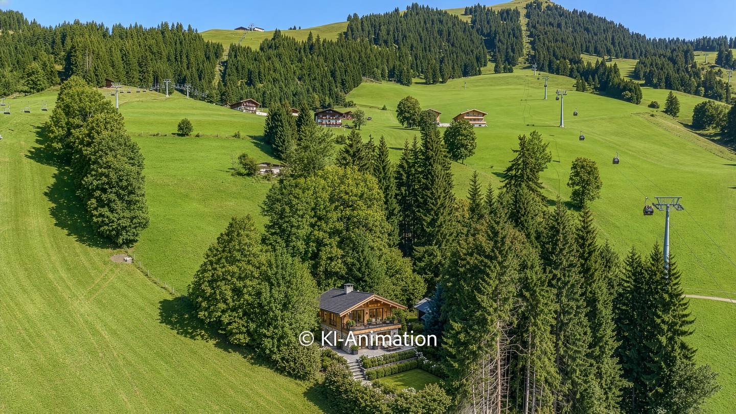 Sunny secluded location in ski area holiday apartment