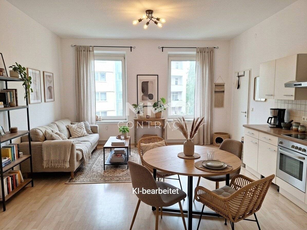 Affordable centrally located 2-room apartment in Waldeggstraße