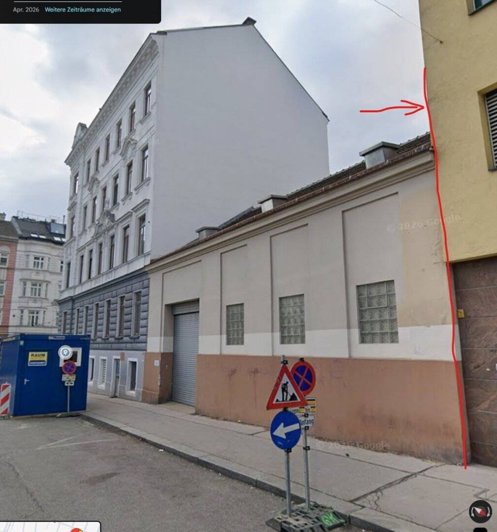 Perfect location Linzer Straße Schönbrunn. Top condition as warehouse, office, practice, retail space 200 m² plus parking spaces in the courtyard