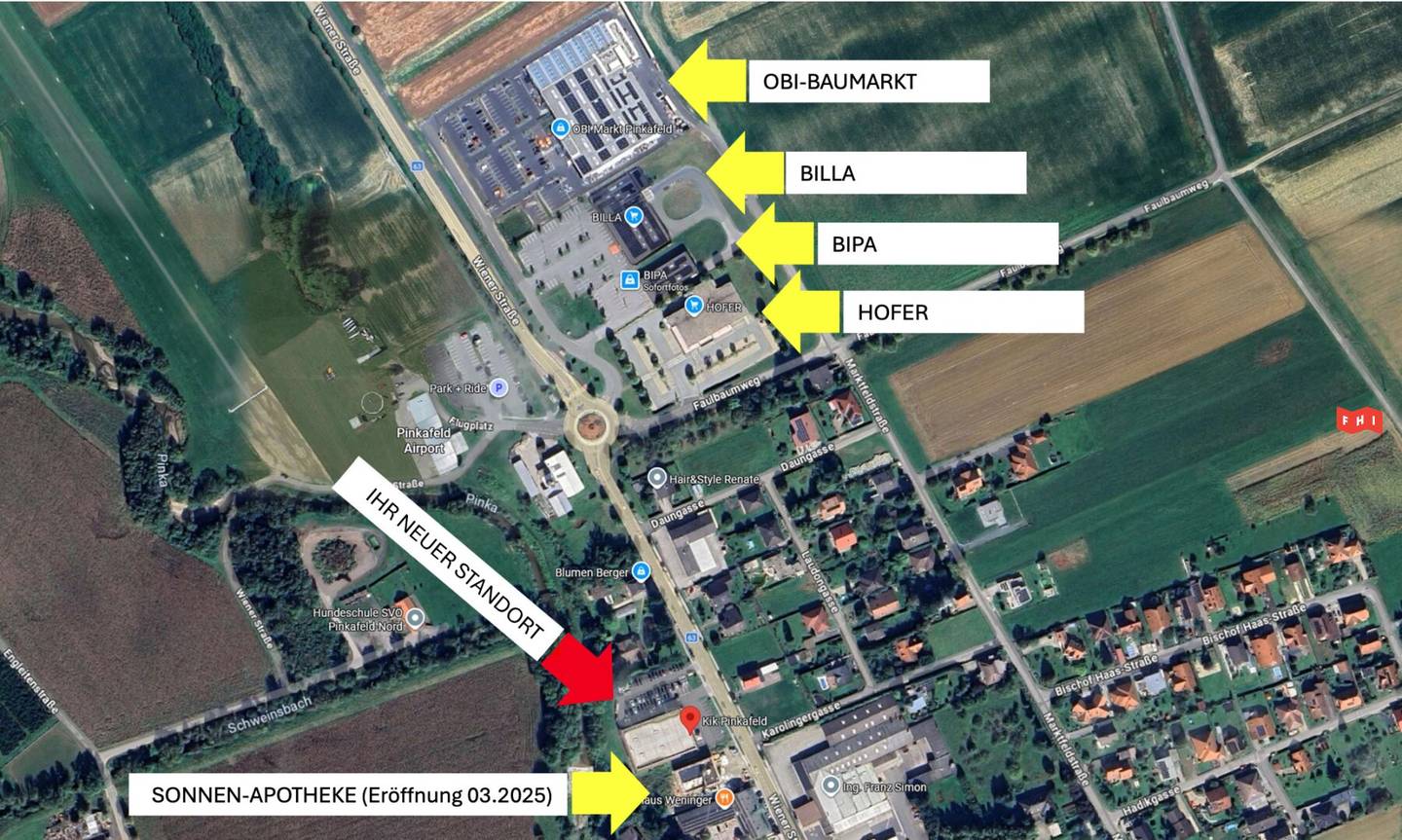 Geschäftsfläche in einem Gewerbeobjekt neben KIK in Pinkafeld zu vermieten