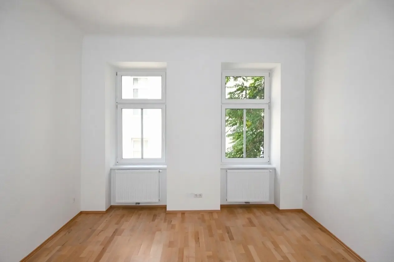 Modernisierte 3-Zimmer-Wohnung mit zwei Bädern in hofseitiger Ruhelage