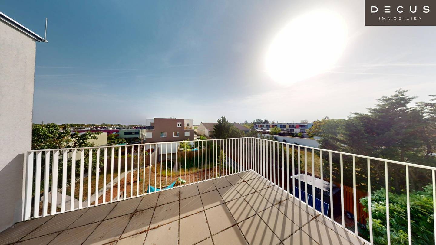 Quiet location | Terrace dream | Breitenlee | 4 rooms | 2 terraces | 3D tour