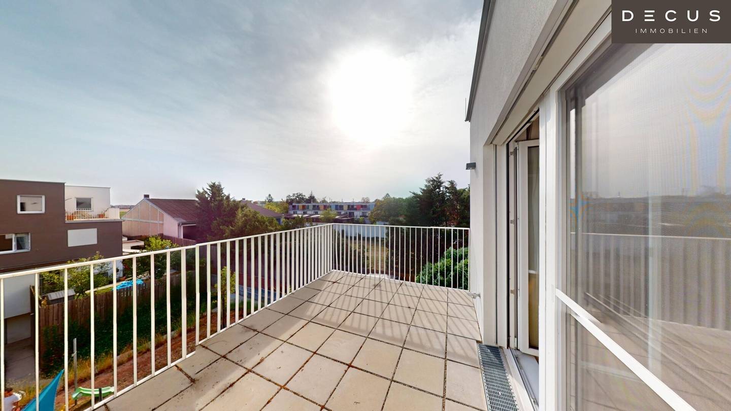 Quiet location | Terrace dream | Breitenlee | 4 rooms | 2 terraces | 3D tour