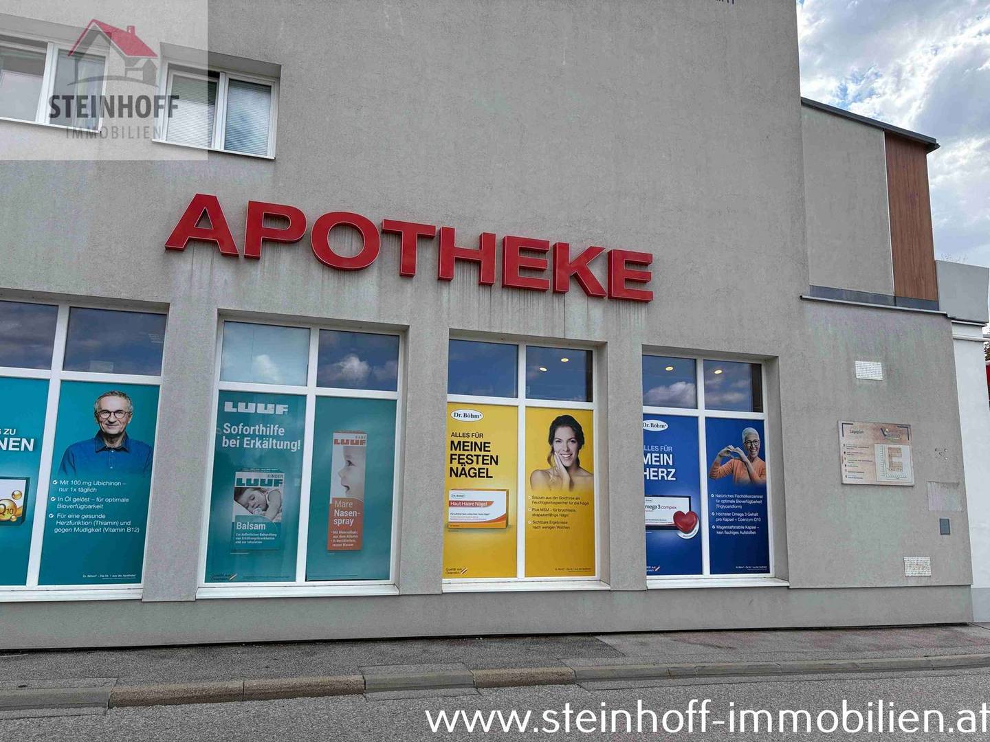 Helle Wohnung geeignet als Ordination mit Parkplätzen