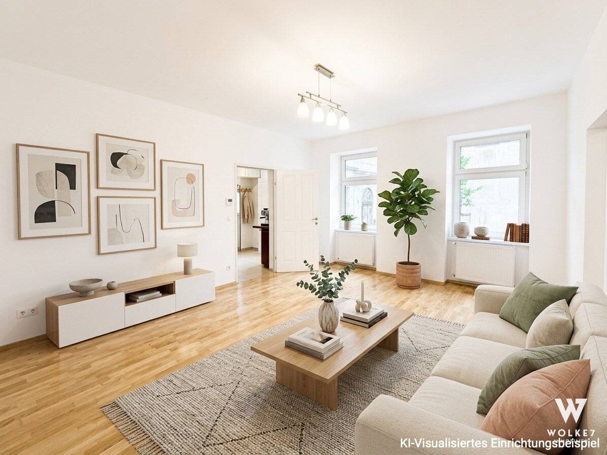 Urban Living in Top-Lage | Ruhige 2-Zimmer-Hofwohnung nahe Burggasse-Stadthalle | U6 | 5er, 6er,18er, 48a, 49er