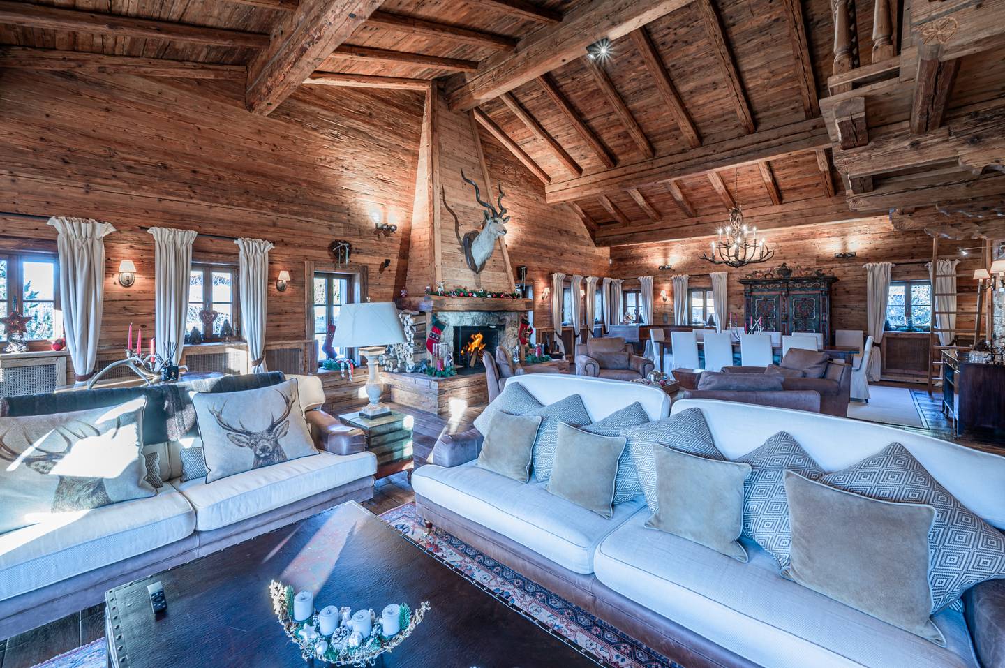 Repräsentative Ferienwohnung auf der Kochau mit Innenpool und Sauna