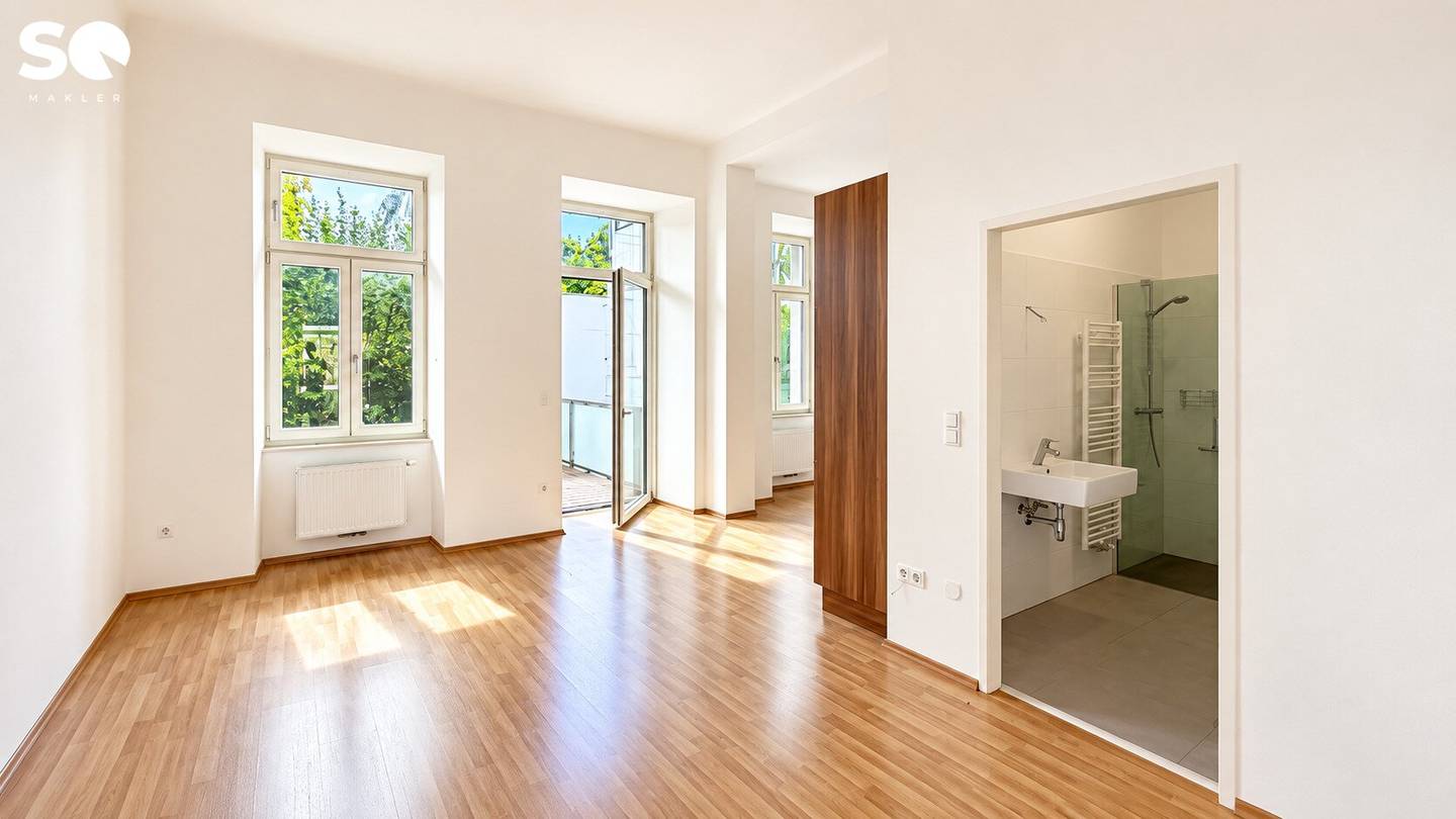 # SQ BELVEDERE AT THE DOOR, QUIET 2-ROOM APARTMENT WITH 25 m² TERRACE, 1040 VIENNA