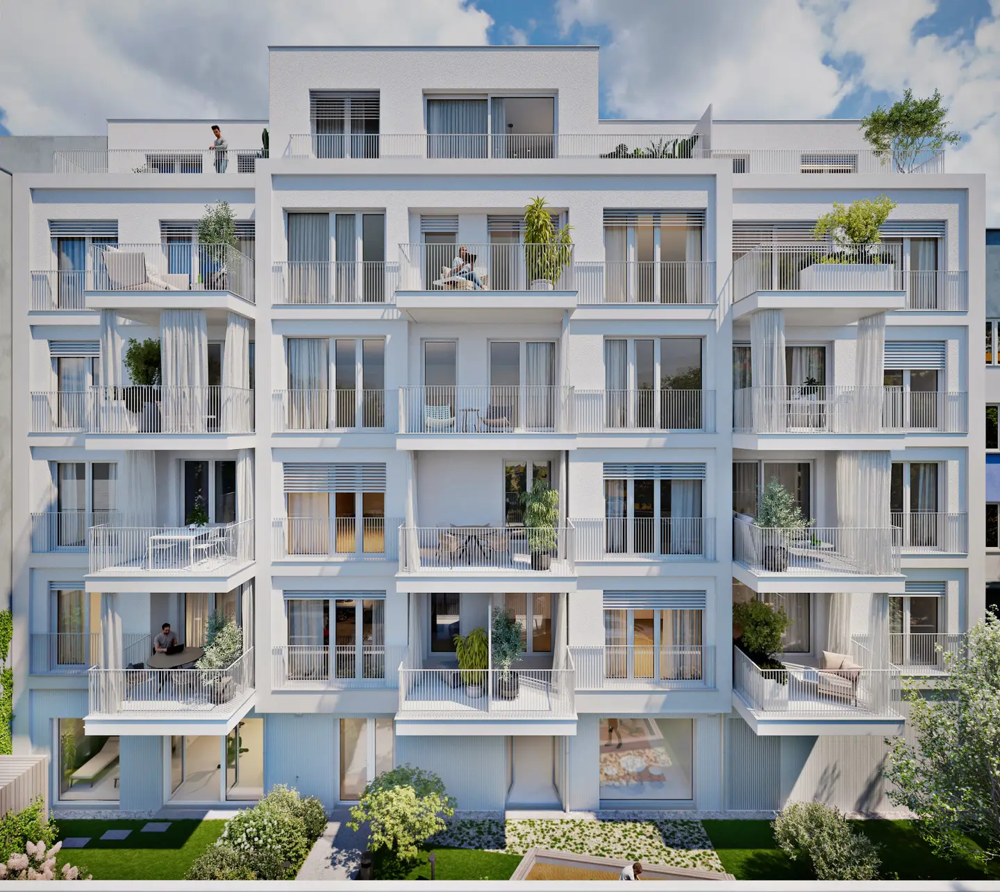 Wohnung mit weitem Wienblick und hauseigenem Fitnessraum