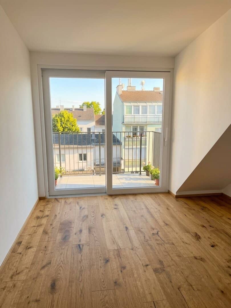 3-room maisonette with two balconies