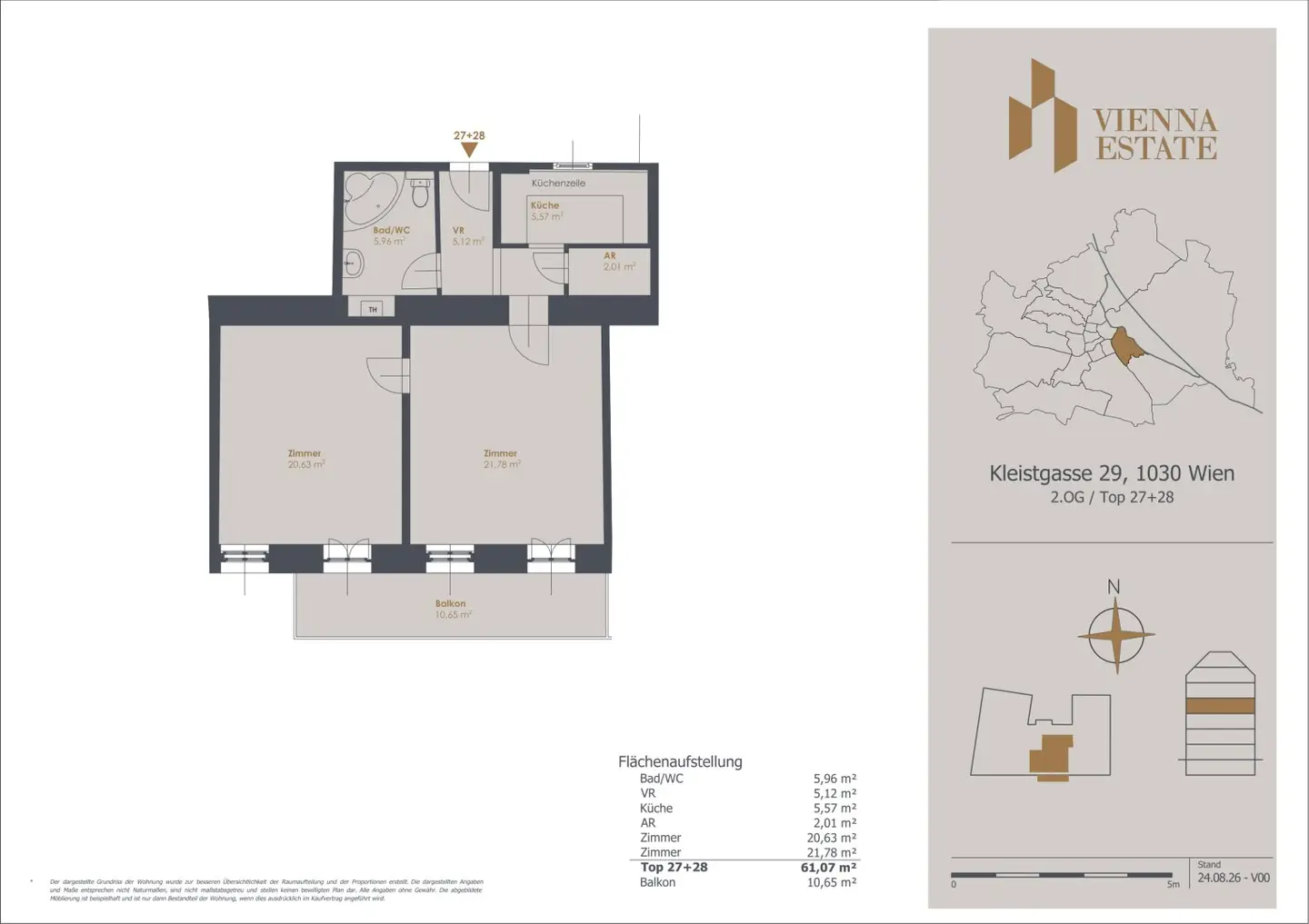 K29 RESIDENCES - Viennese old building jewel with character and exceptional potential